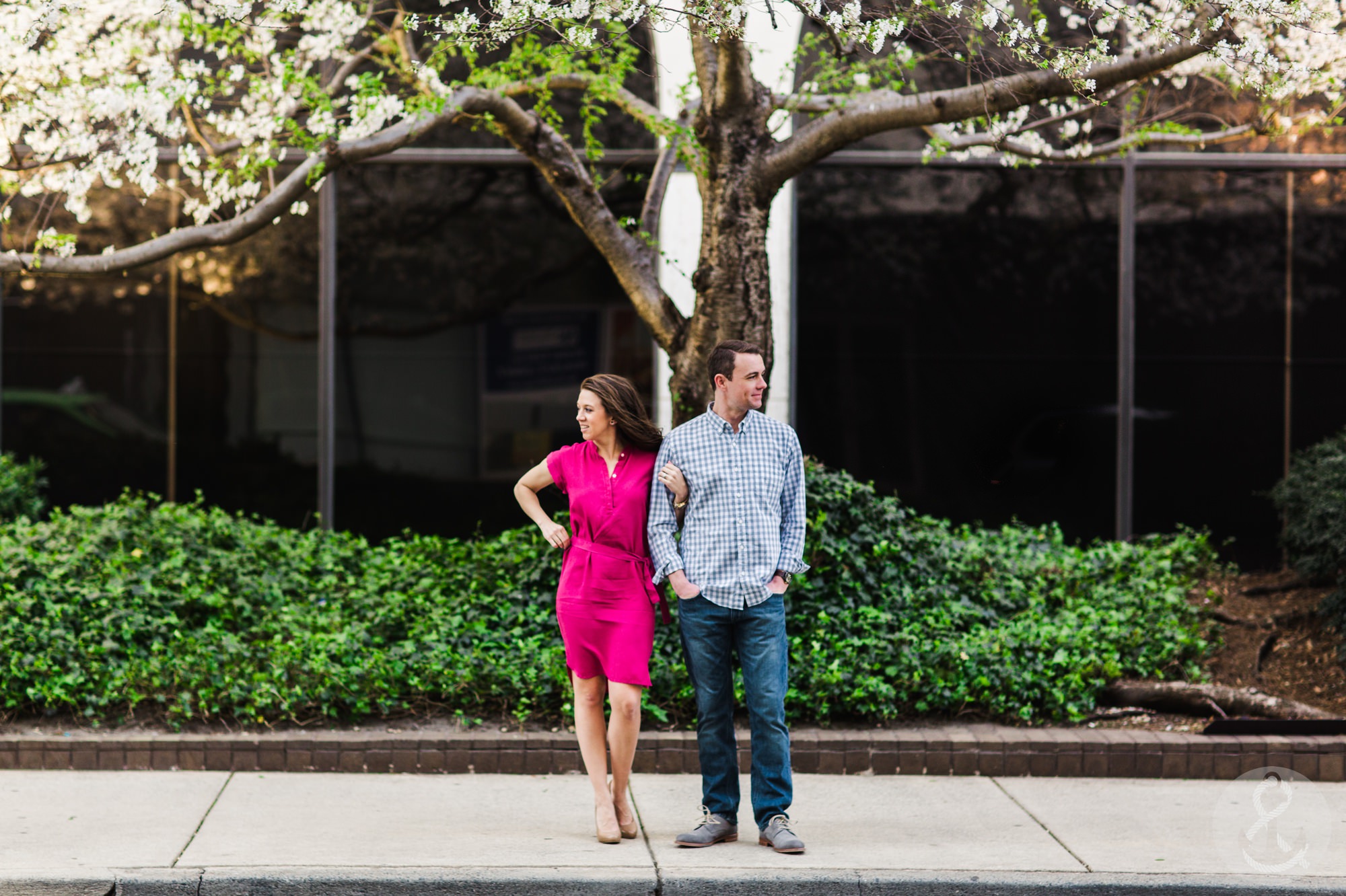 Uptown Charlotte Engagement Session 11