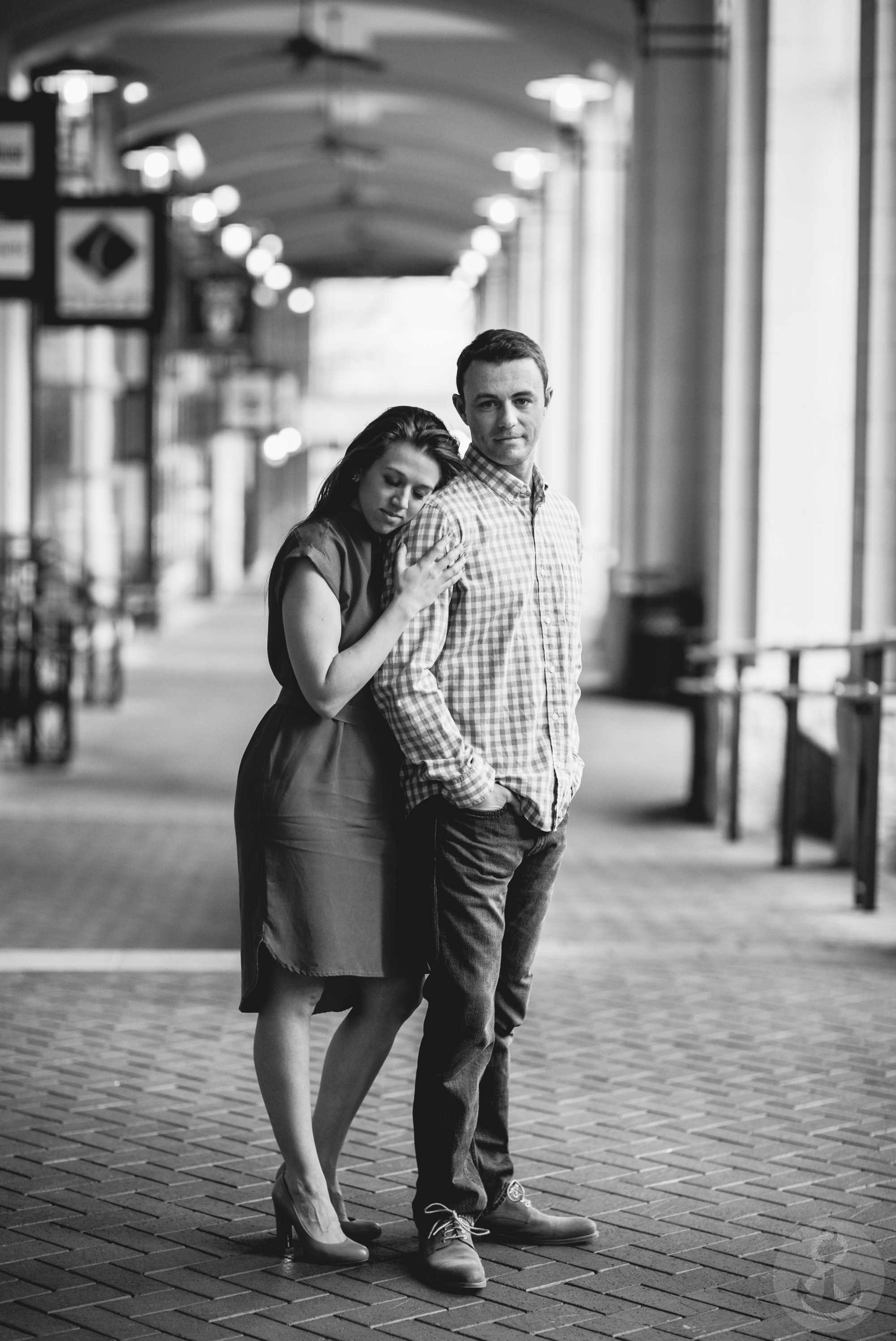 Uptown Charlotte Engagement Session 30