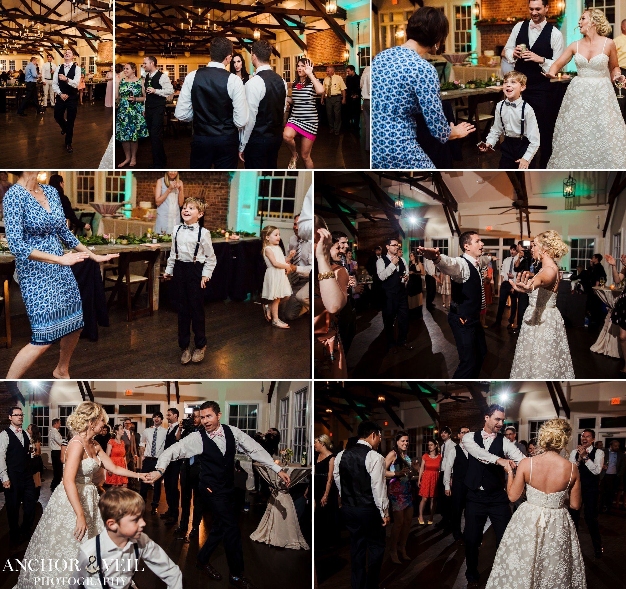 dancing reception