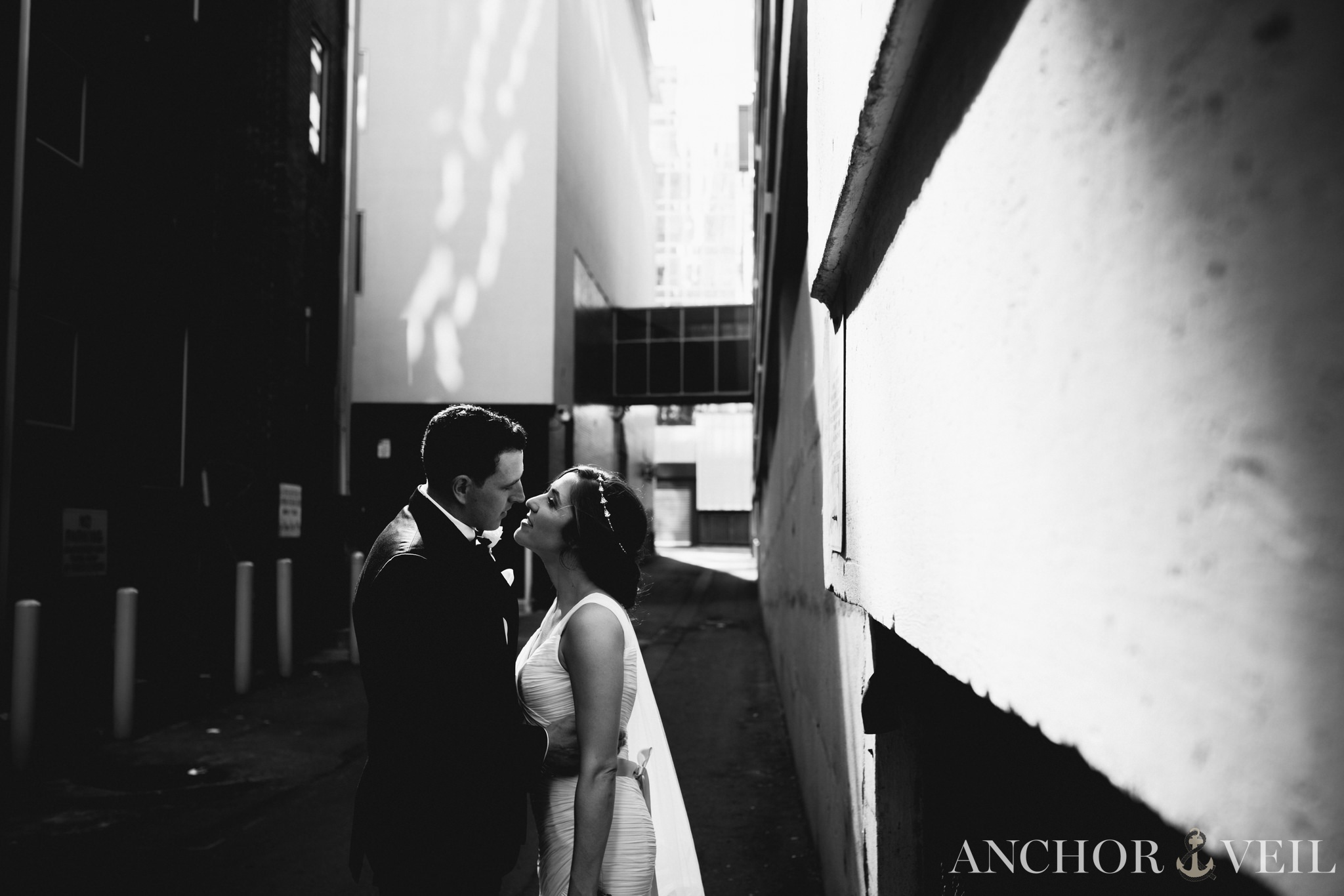 almost kissing in the dark founders Hall wedding in Charlotte Nc