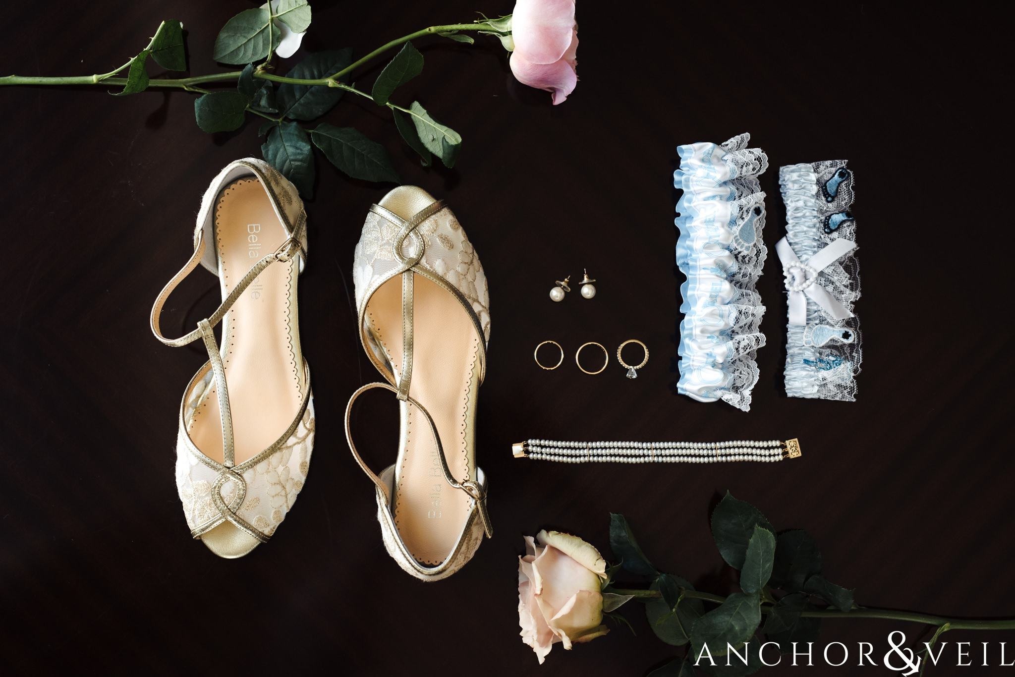 flots shoes with flowers during their ritz Carlton wedding in Uptown Charlotte NC