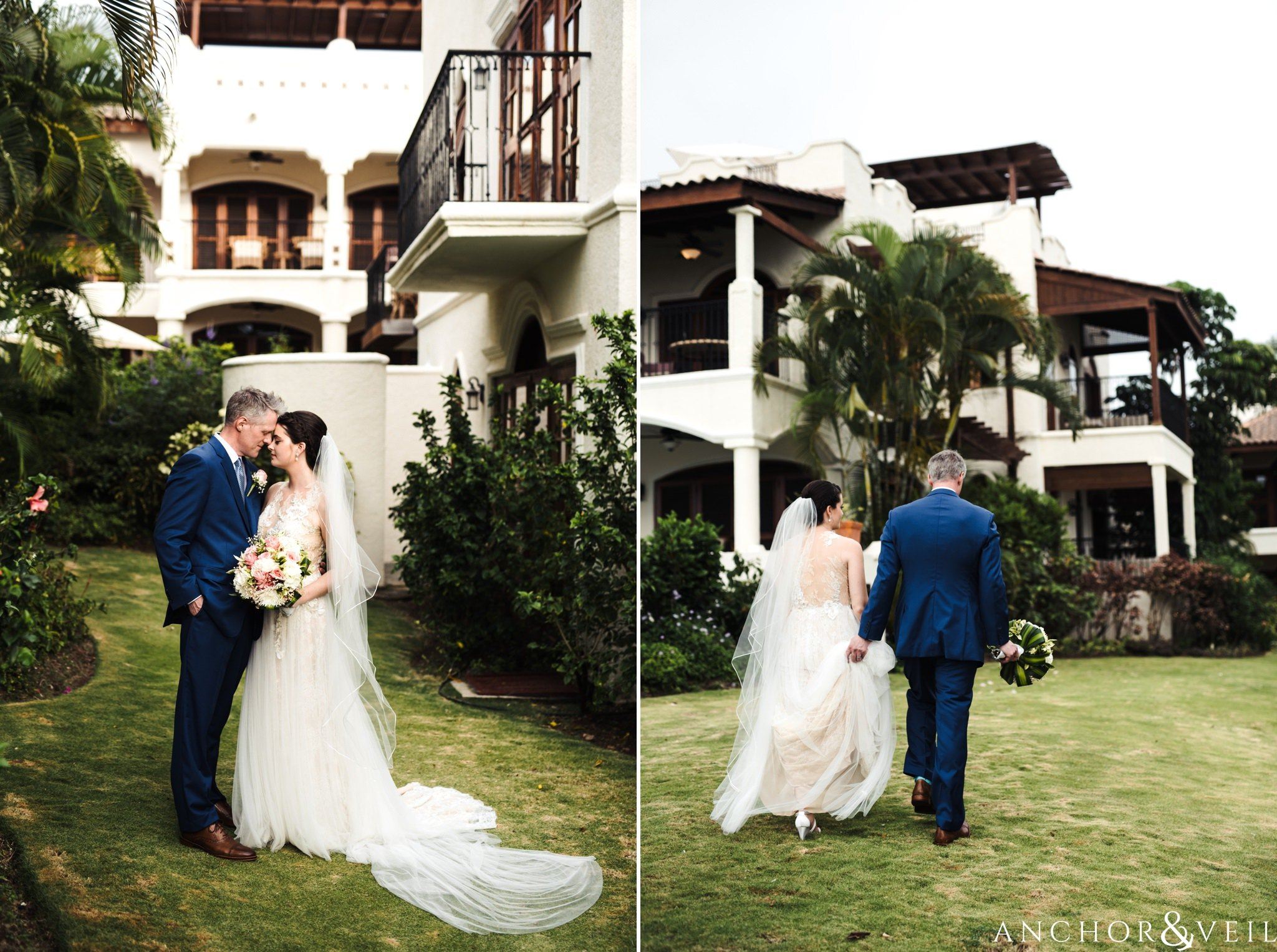bride and groom portraits During their Cap Maison destination Wedding In St Lucia
