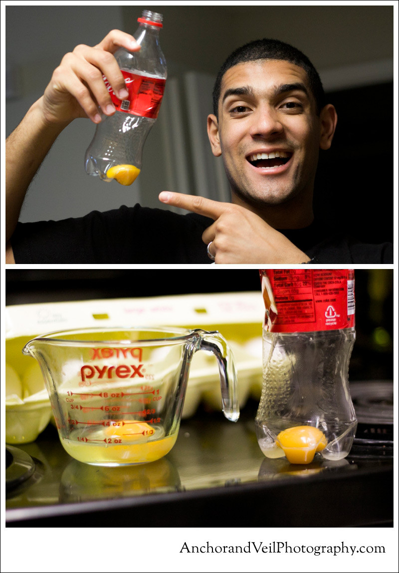 The best way to How to remove the egg yolk from the egg white