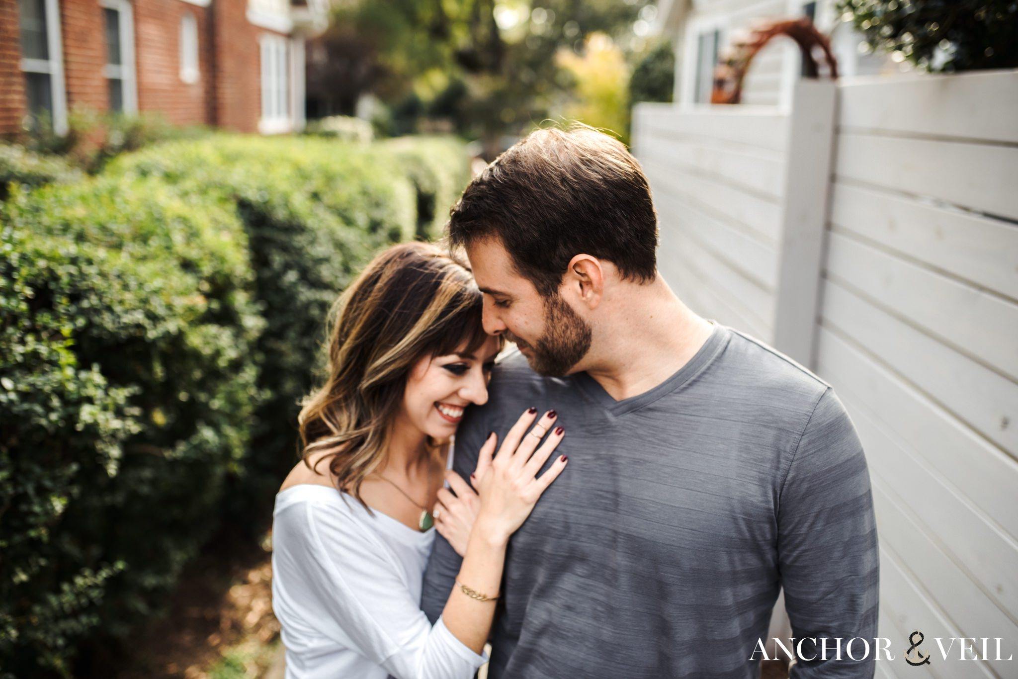 Queen Street Uptown Charlotte Engagement Session